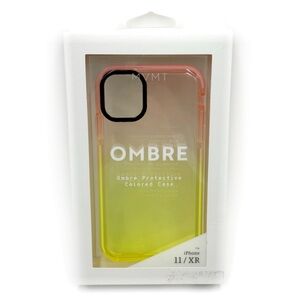 Apple iPhone 11 iPhone XR Phone Case MVMT Pink Yellow Ombre Ombré Fun Gift